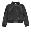 Diesel Imitation Bomber Jacket In Black