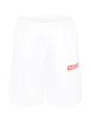 Diesel Logo-print Shorts In White