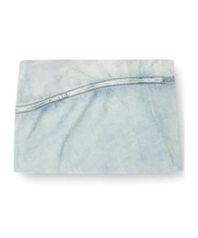 DIESEL DIESEL DE-CLOT-S1 SHORT DENIM SKIRT