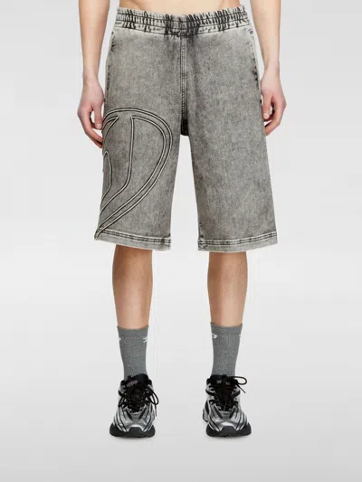 DIESEL SHORT DIESEL MEN COLOR GREY,G76190020
