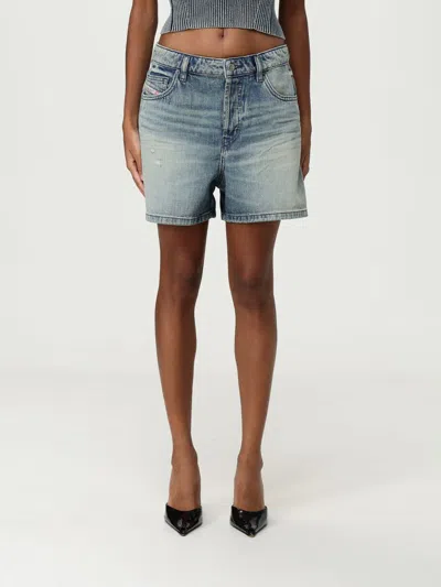 Diesel Short  Woman Color Blue
