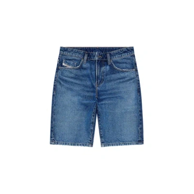 Diesel Denim Shorts In Blue