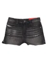 Diesel Short Pants In Black
