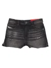 Diesel Short Pants In Black