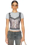 Diesel Multicolor T-ileni T-shirt In Multicolor