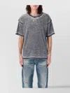 Diesel Short Sleeve T-shirt With Contrast Stitching