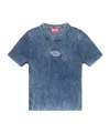 Diesel Short-sleeved Knitwear In Blue