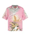 Diesel Short-sleeved Shirt In Pink