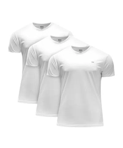Diesel Short-sleeved T-shirt 3-piece In White