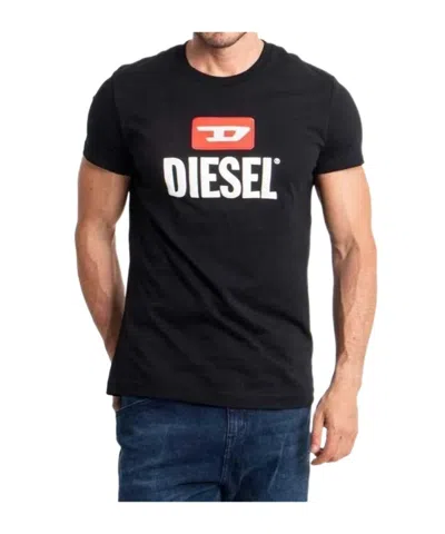 Diesel Short-sleeved T-shirt In Black