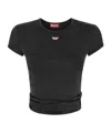 Diesel Short-sleeved T-shirt In Black