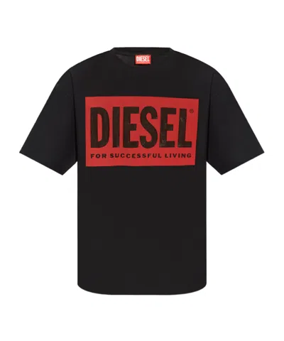 DIESEL DIESEL T-BOXT-S4 CREWNECK T-SHIRT