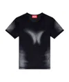 Diesel ' T-anessa' T-shirt In Black