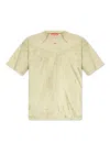 Diesel Short-sleeved T-shirt In Nude