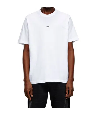 Diesel Short-sleeved T-shirt In White