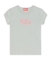 Diesel Short-sleeved T-shirt In Grey