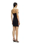 Diesel Abito Corto Con Logo D In Tobedefined