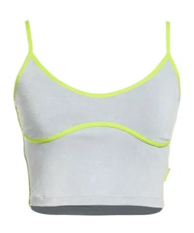 Diesel Short Vest In Grey