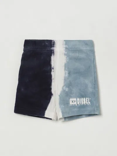DIESEL SHORTS DIESEL KIDS COLOR BLUE,G57263009