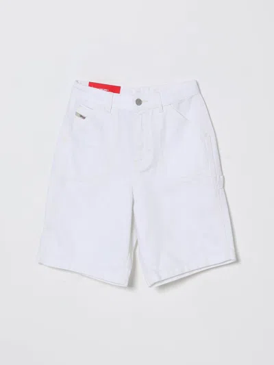 Diesel Shorts  Kids Color Cream In White