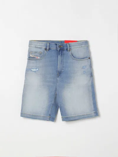 Diesel Shorts  Kids Color Denim