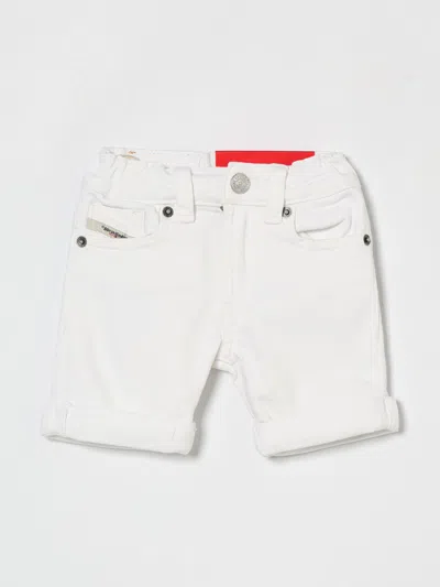 Diesel Babies' Shorts Kids  In White