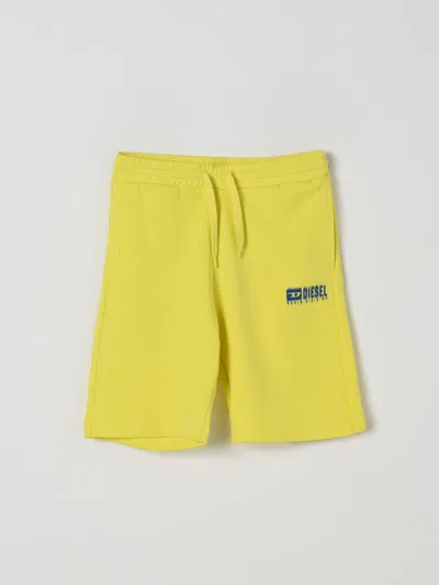 Diesel Shorts  Kids Color Yellow