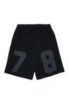 Diesel Pmesh Casual Shorts In Black