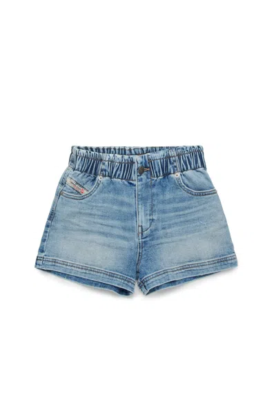 DIESEL SHORTS IN JOGGJEANS CHIARO SFUMATO