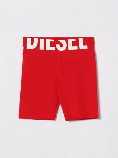 Diesel Shorts Kids  In Red