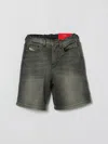 Diesel ショートパンツ ボーイ カラー ブラック In Gray