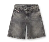 Diesel De-sire-short Herringbone Denim Shorts In Multicolor
