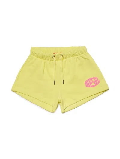 Diesel Kids'  Shorts Yellow