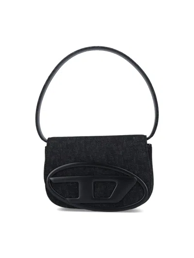 Diesel Shoulder Bag 1dr In Black