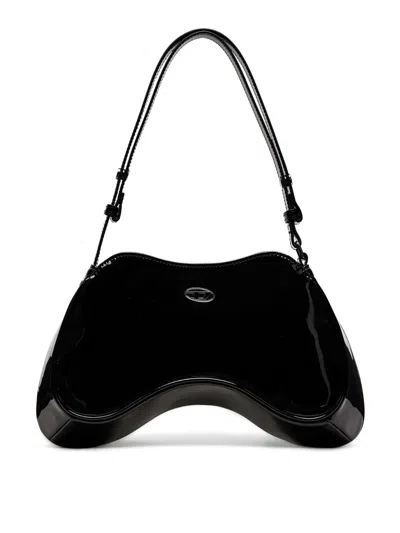 DIESEL BOLSA DE HOMBRO - NEGRO