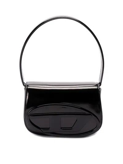 Diesel Shoulder Bag In Black