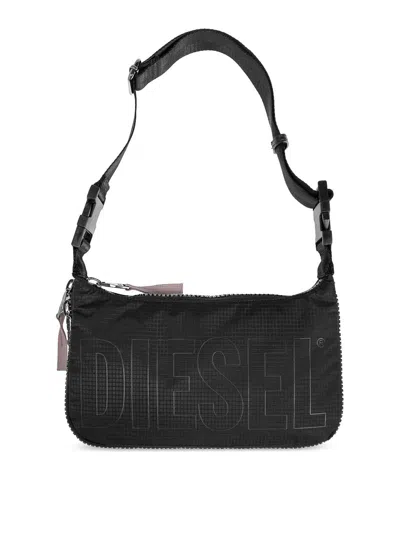 Diesel Shoulder Bag In Black