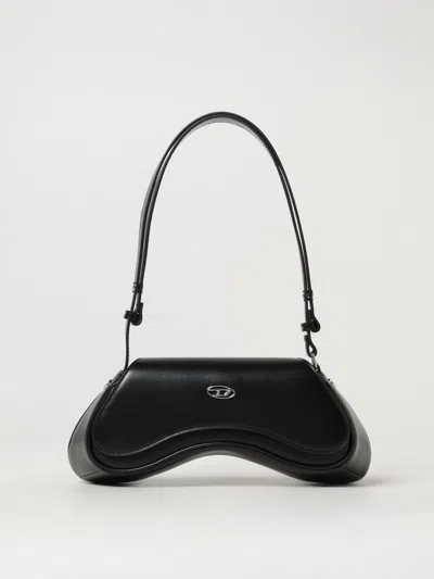 DIESEL SHOULDER BAG DIESEL WOMAN COLOR BLACK,G42588002