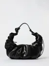 Diesel Grab-d L-large Scrunched Hobo Bag In Shiny Pu In Black
