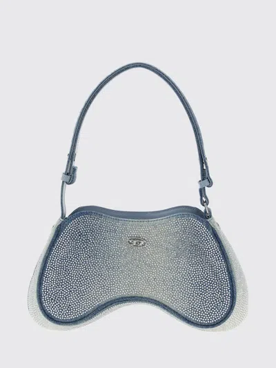 DIESEL SHOULDER BAG DIESEL WOMAN COLOR BLUE,H47484009
