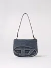 Diesel Shoulder Bag  Woman Color Denim In Blue