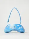 Diesel Play Crossbody Bag In Gnawed Blue