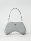 Diesel Shoulder Bag  Woman In Grey