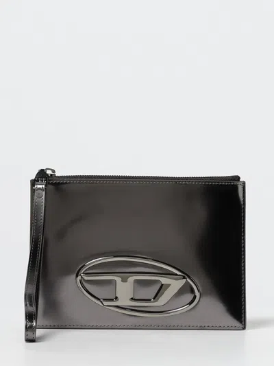 Diesel Shoulder Bag  Woman Color Grey In Gray