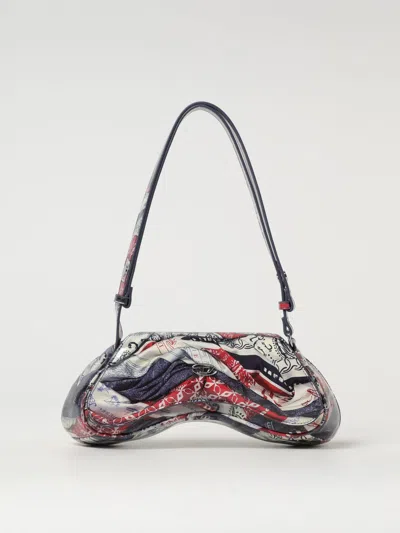 DIESEL SHOULDER BAG DIESEL WOMAN COLOR MULTICOLOR,G69840005