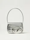 Diesel Shoulder Bag  Woman Color Silver