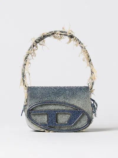 Diesel Shoulder Bag  Woman Color Stone Washed