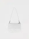 Diesel Adjustable Strap Shoulder Bag In White