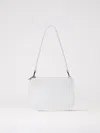 Diesel Womens T1003 1dr Twin Leather Shoulder Bag In White