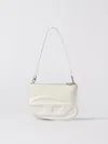 Diesel Adjustable Strap Shoulder Bag In White